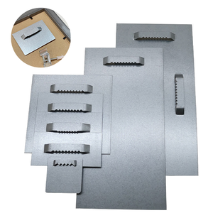 Gancio Autoadesivo a Dente di Sega da 40mm 60mm 80mm 100mm 200mm per <span class=keywords><strong>Specchio</strong></span> in Vetro Senza Cornice, Elemento per Appendere a Parete, Accessorio Gancio per Specchi - Product Image 1