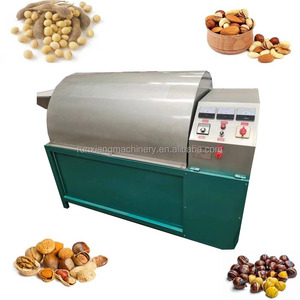 Máquina Tostadora Pequeña de Acero Inoxidable, Tipo Tambor de 500 kg, para Tostar Maíz y Anacardos - Product Image 2