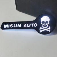 Emblème de calandre avant LED Misun de haute qualité avec éclairage, accessoires de qualité pour voiture neuve