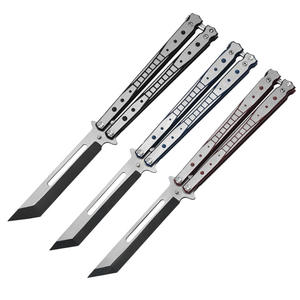 Складной нож Fantoon <span class=keywords><strong>Butterfly</strong></span> Practice из нержавеющей стали 3Cr13, многофункциональный, для тренировок, игрушка для взрослых, инструмент для кемпинга и активного отдыха - Product Image 1