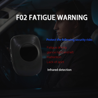 Dispositivo de Alarma Antifatiga para Conductor de Coche con Visión Nocturna por Radar, Sensor G Unidireccional, Reconocimiento Facial, Karadar F02