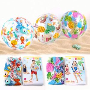 Ballon de plage gonflable personnalisé avec logo, PVC, six couleurs, pour la plage, le jeu aquatique, les fêtes à la piscine, jouet de plage Hawaï - Product Image 4