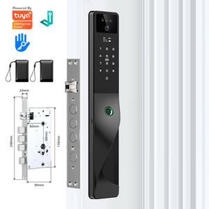 מנעול דלת חכם של טויה עם זיהוי פנים, זיהוי ורידי כף היד, סיסמה, טביעת אצבע, מצלמה ווידאו בזמן אמת - Product Image 1