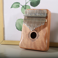 Piano à doigt Portable en bois, clavier Marimba Instrument de musique en bois Kalimba Mbira Likembe Sanza Piano à pouce