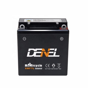 Batería de Motocicleta de 12v 12v7Ah DENEL Batería SMF Color OEM para Arranque de Motocicleta - Product Image 3