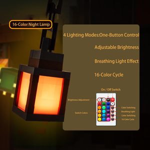 Color Changing <b>LED</b> Point Flashlight Remote Control Modern USB Rechargeable Wall <b>Light</b>-Up Torch <b>Night</b> Lamp - Product Image 3