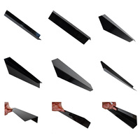 Profilé de plafond décoratif en PVC extrudé personnalisable avec design durable et écologique, bande rigide d'angle extensible