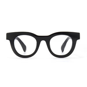 Monturas de Gafas Redondas de Acetato Danyang, Montura Completa Antideslizante Unisex RD29003 - Product Image 2
