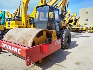 Compacteur routier lourd d'occasion à tambour vibrant simple DYNAPAC CA301D pour la construction d'autoroutes en asphalte - Product Image 6