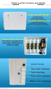 Sistema de Ultrafiltración (UF) Adecuado, Purificador de Agua de 4 Etapas, Gran Caudal, Máquina de UF Doméstica Inteligente, Purificador de Agua Inteligente - Product Image 6