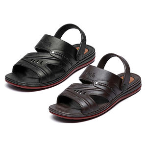 Vente en gros <span class=keywords><strong>de</strong></span> pantoufles pour hommes <span class=keywords><strong>de</strong></span> haute qualité au meilleur prix, confortables, respirantes, antidérapantes, résistantes à l'usure, avec semelle extérieure bicolore, <span class=keywords><strong>sandales</strong></span> pour hommes - Product Image 1