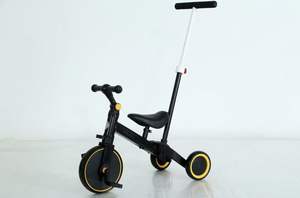 Tricycle multifonctionnel 3-en-1 en acier durable pour bébés et tout-petits, avec barre de poussée, pour enfants de 1 à 5 ans - Vente en gros directe usine - Product Image 5