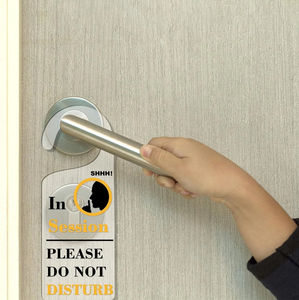Jangan Ganggu tanda pintu akrilik pemberitahuan gantungan pintu tanda untuk rumah sakit sekolah perawatan rumah konseling masak - Product Image 3