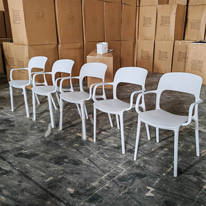 Modern Design Indoor/Outdoor <strong>Stackable</strong> Plastic Cafe <strong>Chairs</strong> Colorful <strong>Garden</strong> and Dining <strong>Chair</strong> for Apartment Gym-Wholesale - Product Image 4