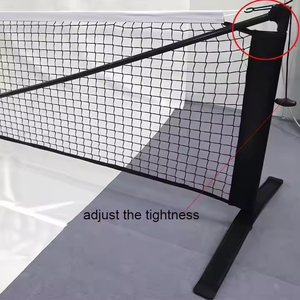 Offre Spéciale filet de pickleball professionnel portable facile à transporter et à installer à l'intérieur pour l'équipement de jeu de terrain d'entraînement de tennis avec poteau - Product Image 5