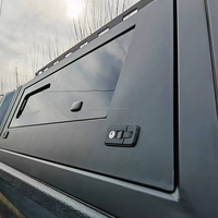 Couvercle de Tonneau étanche manuel de haute qualité Next Gen Raptor Auvent pour 2013 Isuzu Dmax Camper Shell Pickup Bed Hardtop