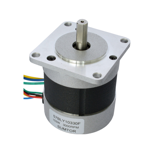 High Speed High Efficiency 57BLY10330F Brushless Motor 3000rpm for CNC Route