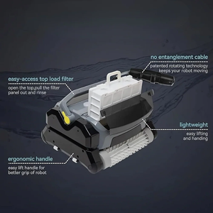 Robot Pulitore Automatico Intelligente Portatile Ricaricabile Senza Fili per Piscine Subacquee - Product Image 4