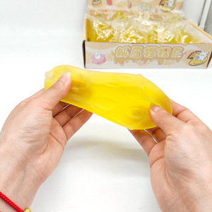 Shengrun Cheese Maltose Fidget Toy Tpr <b>Mini</b> Stress Relief For Kids And Youth - Product Image 2