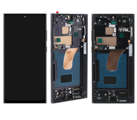 LCD asli/Oled/Incell untuk Samsung S23 ultra LCD layar sentuh untuk Samsung Galaxy S23 ultra layar LCD dengan bingkai