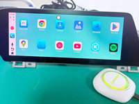 Nuevo IHeylinkit CP-908 Carplay Ai Box 5G con Tarjeta SIM, 8+128GB, WiFi Integrado, USB Plug-n-Play, GPS, Android Auto Portátil para Asiento Trasero