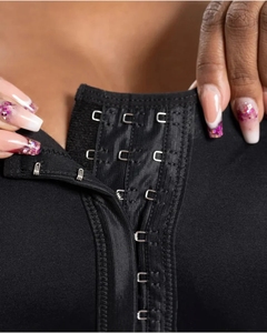 Étape 1 <span class=keywords><strong>Fajas</strong></span> Soutien-gorge fermeture avant pour une tenue facile Gaines colombiennes <span class=keywords><strong>Fajas</strong></span> avec boucle de rangée et fermeture éclair Corset post-partum Taille - Product Image 4
