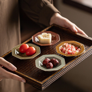 Ensemble de tasses à thé en céramique et soucoupes en porcelaine, style rétro, pour le thé de l'après-midi, origine Dehua - Product Image 3