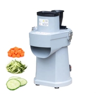 Restaurant Groentesnijder Commerciële Automatische Uienfruit-En Hakselsnijmachine