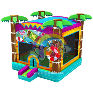 Château Gonflable Professionnel, Équipement de Jeux Commercial, Location pour Événements, Matériel PVC Robuste, Système de Protection Complet - Product Image 1