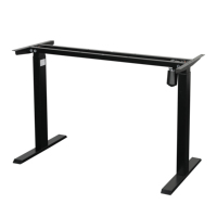 Bureau moderne réglable en hauteur cadre assis pour se tenir debout table de meubles ascenseur électrique bureau d'ordinateur avec moteur unique