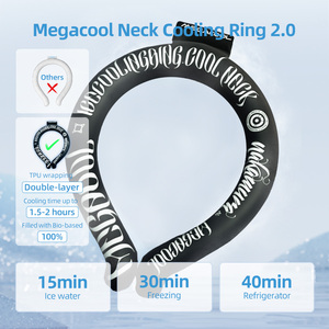 Collier rafraîchissant mains libres Megacool en TPU respirant avec PCM pour la gym, la randonnée et le camping, pour hommes et femmes - Product Image 3