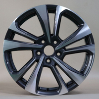 Rueda de Aleación de Aluminio Moldeada por Inyección LHXT XTX091 de 17 Pulgadas, Apta para las Ruedas de los Autos de Pasajeros Changan Yidong PULS