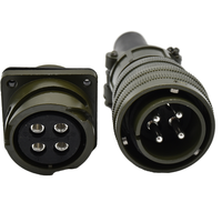 Accouplement à baïonnette électrique MS3106A prise de câble connecteur mâle à baïonnette
