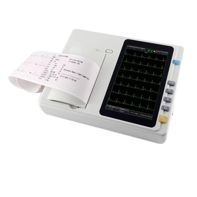 JZ-TEC301 Portable Electronic Handheld ECG Machine 12 Lead 3 Channel Veterinary Monitoring Device for Heart Machine