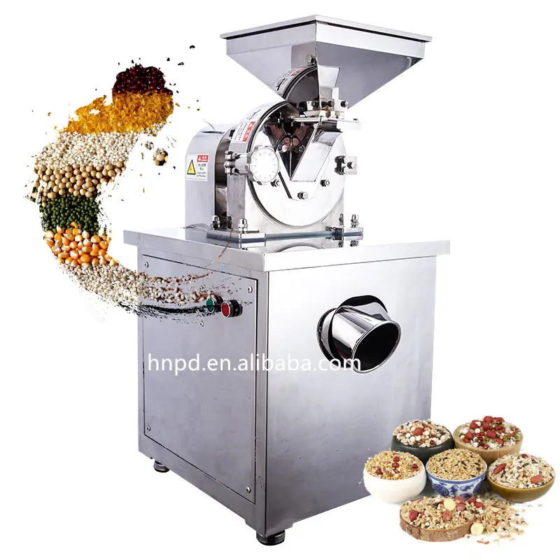 Toz taşlama makinesi fiyat kurutulmuş biber değirmeni/kahve baharat öğütücü makinesi