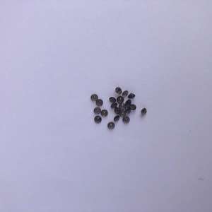 Piedras Preciosas Sueltas de Cuarzo Ahumado Natural Marrón de 2 mm, Corte Brillante Facetado, SQ2mm, Certificado IGI, para Joyería, Sin Orificio - Product Image 4