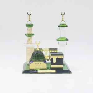 Estatua Arquitectónica Coleccionable de Cristal, Decoración de Escritorio para Sala de Estar o Mesa Auxiliar - Product Image 1