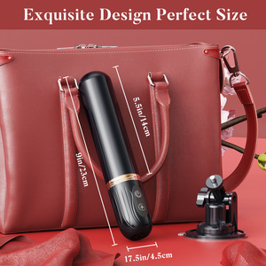 Macchina del Sesso con Telecomando - 10 Modalità di Vibrazione e Riscaldamento, 10 Perle Vibranti, Dildo Automatico Senza Mani per Donne B2B - Product Image 4