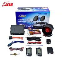 Alarme 2 voies de sécurité sans clé à longue portée alarme de démarrage à distance de voiture automatique bt tracker system