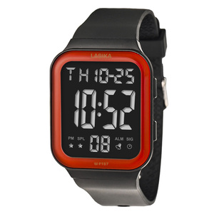 <span class=keywords><strong>Lasika</strong></span> นาฬิกากีฬากันน้ำของผู้ชาย, 3BAR กันน้ำจอแสดงผลดิจิตอลจับเวลาได้มีเข็มทิศ - Product Image 3