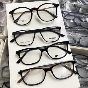 Kính mắt vuông, nhiều mẫu mã, thanh lý hàng tồn kho năm 2026, bán buôn, khung kính hỗn hợp bản lề lò xo - Product Image 2