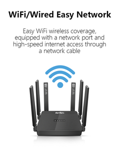 DNEXT CPE industriale esterno <span class=keywords><strong>Router</strong></span> senza fili Antenna staccabile 4 WAN/LAN capacità 300mbps 5000mAh funzione Firewall per - Product Image 3