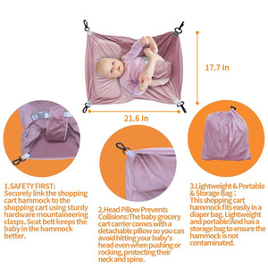 Hamac pour poussette, chariot de courses pour bébé, hamac pour nourrissons, hamac intégré à une poussette pour un deuxième enfant, hamac confortable pour poussette - Product Image 2