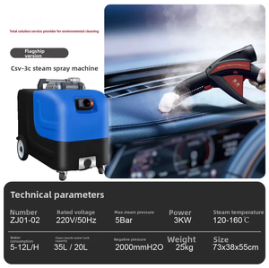 Machine de nettoyage à la vapeur pour l'intérieur des voitures, extracteur pour tissus et cuir, nettoyage rapide des sièges, équipement de nettoyage en profondeur à séchage rapide - Product Image 6