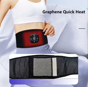 Vibration chauffage graisse secouant <span class=keywords><strong>ceinture</strong></span> sports à domicile physiothérapie graisse secouant machine vibration massage électrique chauffage taille <span class=keywords><strong>ceinture</strong></span> - Product Image 2