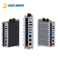 Nodka mini pc sans ventilateur J6412 J1900 mini pc avec ordinateur industriel Dual COM Dual Tri