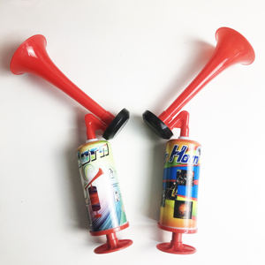 תפור לפי מידה יד משאבת פלסטיק אוויר יצרנית רעש צופר כדורגל צופר אוהד פלסטיק כדורגל מכה קרנות - Product Image 6