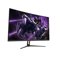 Moniteur incurvé Prix de gros Écran d'affichage 4K Ordinateur 2K 144Hz 24 27 32 pouces Moniteur