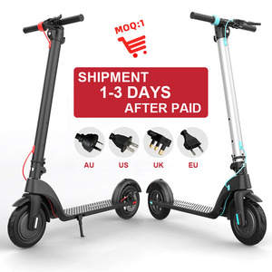 Meilleure vente 8.5 10 pouces pneu X7 E-Scooter 350 Watts batterie amovible moteur 25kmh scooter électrique pliable à grande vitesse