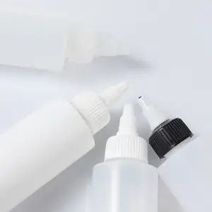 eco friendly 1oz 2 oz 4oz 8oz 16oz bottle supplier empty cosmetic plastic twist top refillable bottles for hair oil grow serum